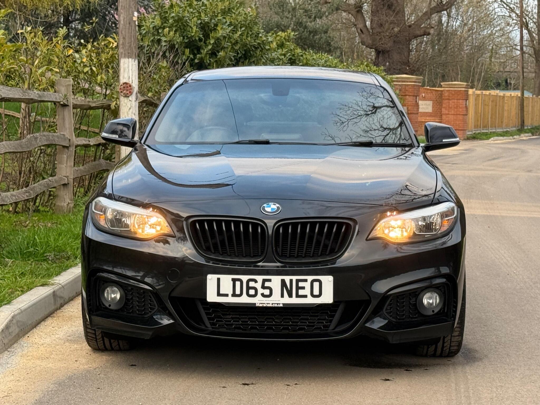 BMW 2 Series M Sport original front-on road photo